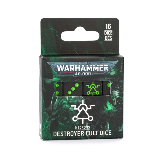 Kości Necrons Destroyer Cult – Warhammer 40,000 (2026)